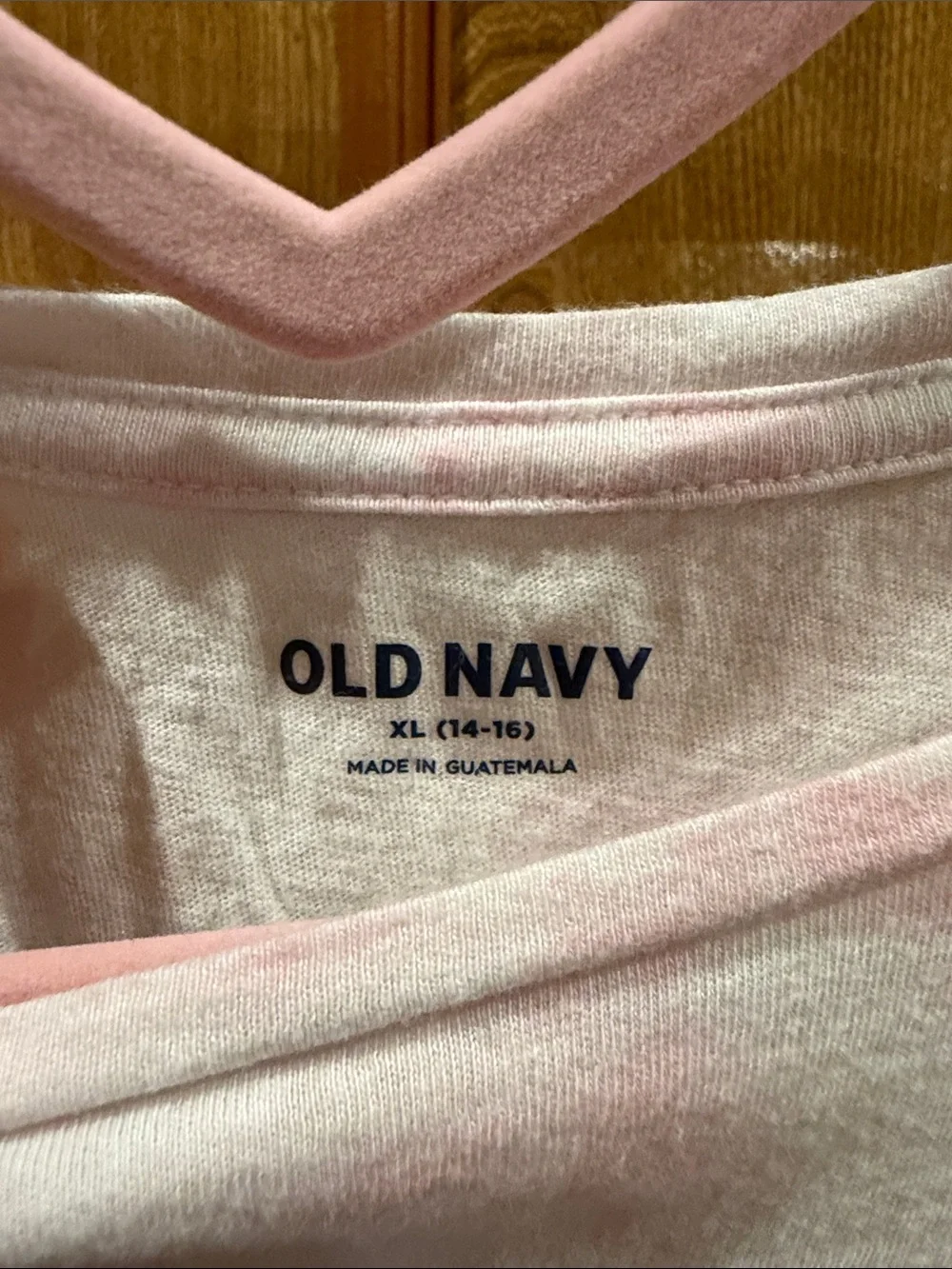 Old Navy Pink Graphic 'Dancing On My Mind' Short Sleeve Tee